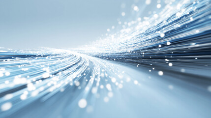高速データ通信をイメージしたテクノロジー背景
