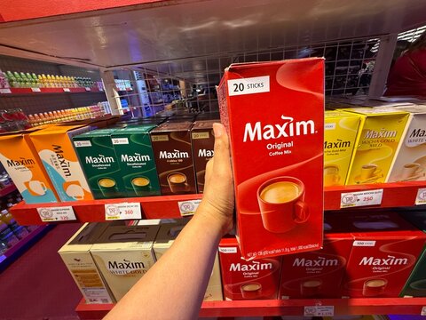 March 2026, Bulacan, Philippines: Maxim Original Coffee