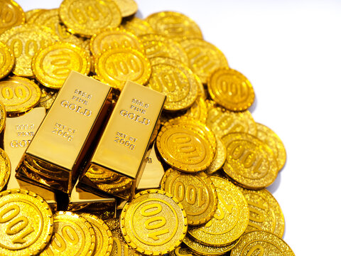 Lots of gold and coins.