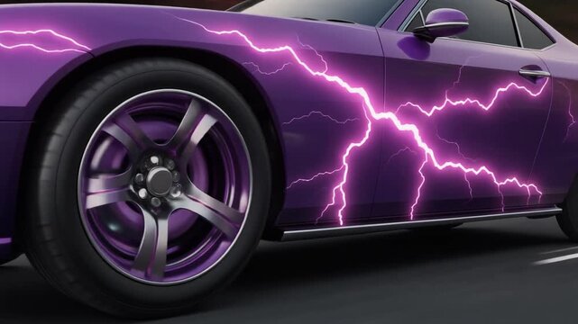 Purple Thunder Flare