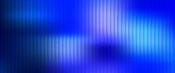Fototapeta premium Vibrant blue wave pattern featuring soft gradients and vertical textured lines creating dynamic sense of movement and professional futuristic style