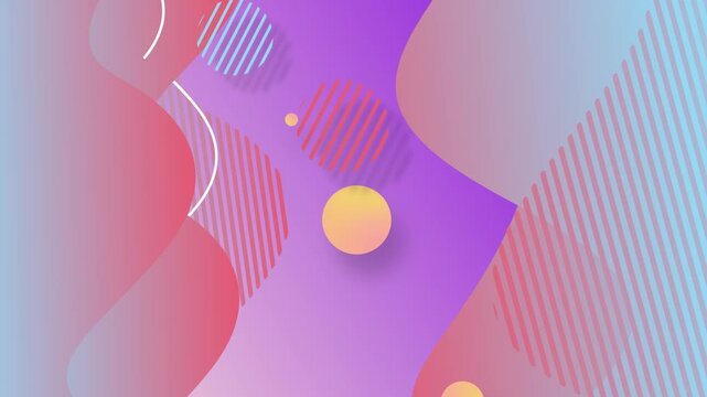 4K Colorful Animated Abstract Shapes Video | Vibrant Abstract Shapes Motion Graphics 4K | Dynamic Multicolor Abstract Shape Animation | Modern Colorful Abstract Geometry Video Background | Creative