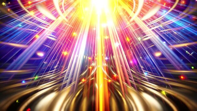 幻想的な光線の背景