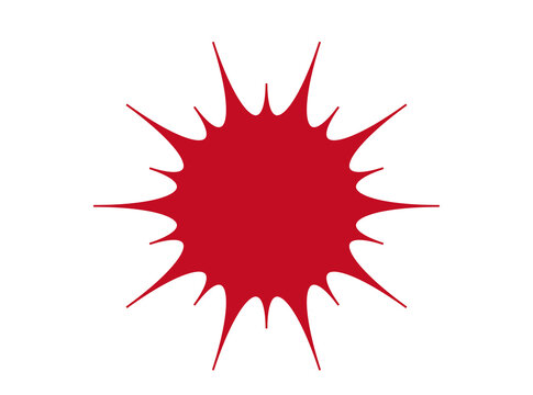 衝撃　血痕