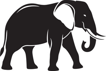 Fototapeta premium elephant icon illustration