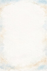 Obraz premium watercolor clean blank sheet of paper background
