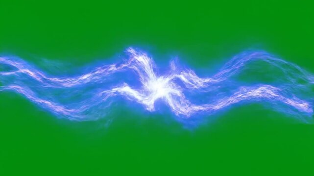 An abstract light distortion ripples and warps with an unsettling glow, isolated on green screen green screen, fantasy, warps