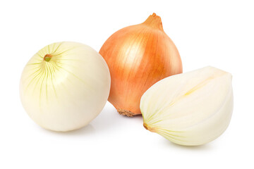 onion isolated on white background