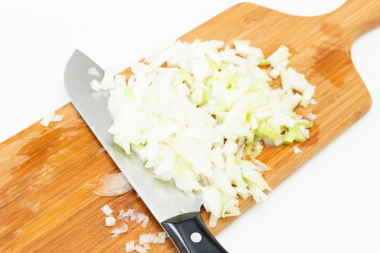 玉ねぎのみじん切り