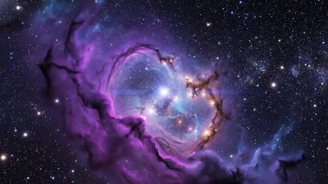 Vast Cosmic Nebula in Deep Space A Stunning Glimpse of the Universe's Infinite Beauty and Celestial Wonders