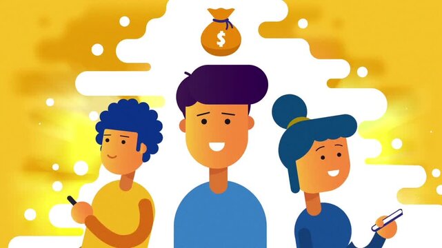 Group of Diverse Young Adults Using Smartphones, Concept of Social Media, Millennial Connectivity, and Digital Communication