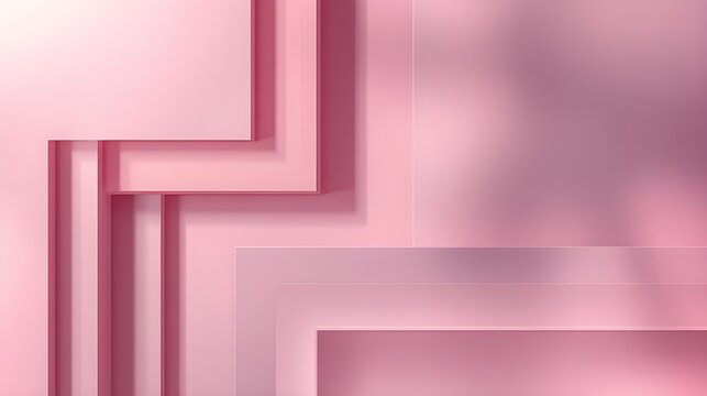 modern pink geometric background with layered square shapes and soft gradients. ideal for business presentations, social media, invitations, branding, web graphics, and creative layouts.