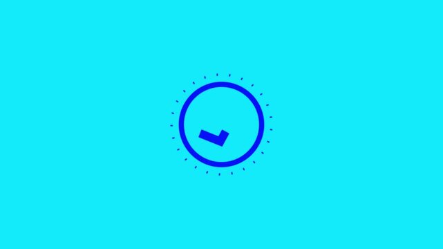 Coin cash with round arrow and shield with check mark. Icon of copay. Symbol of payment on blue background.