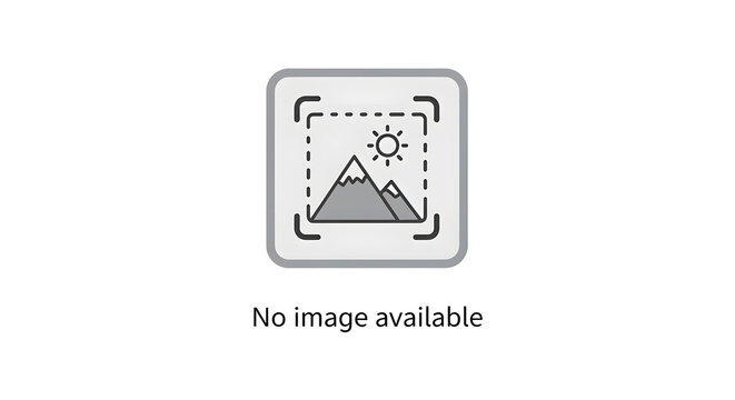 A gray placeholder icon with a landscape symbol inside a rounded square and the text No image available below it