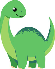 Fototapeta premium Illustration Dinosaur Plush Toy