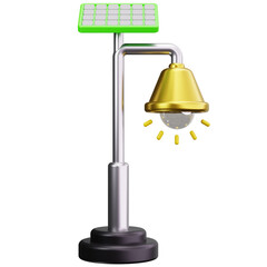 Fototapeta premium Solar Street Light Lamp