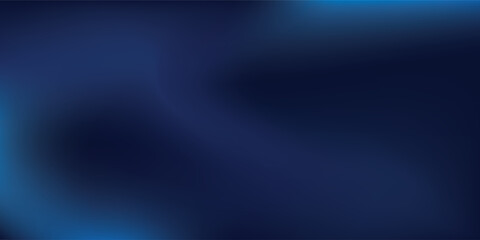 Fototapeta premium Dark blue and bright blue gradient with smooth blending, creating a sleek and modern abstract background.