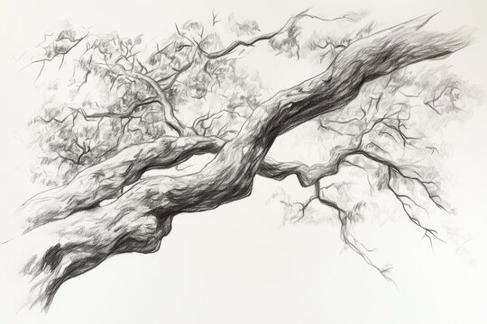 Under the gentle shade of oak trees, each person sketches gnarled roots and winding branches, paralleling their own inner growth process. 