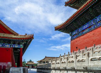 Obraz premium Exploring the Imperial Ancestral Temple in Beijing