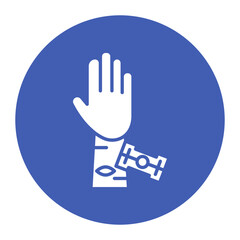 Obraz premium Self Harm Icon