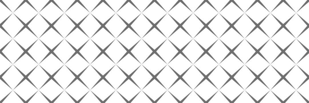 crystal seamless pattern.  Metal grid texture. Fence background