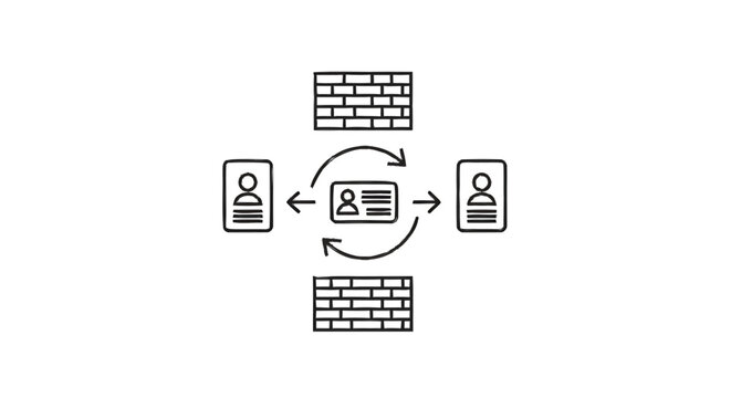 Network Security and Data Exchange Between Users.