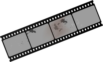 Obraz premium Realistic Vintage Film