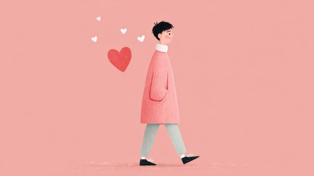  Psychological concept of avoidant attachment and emotional distancing