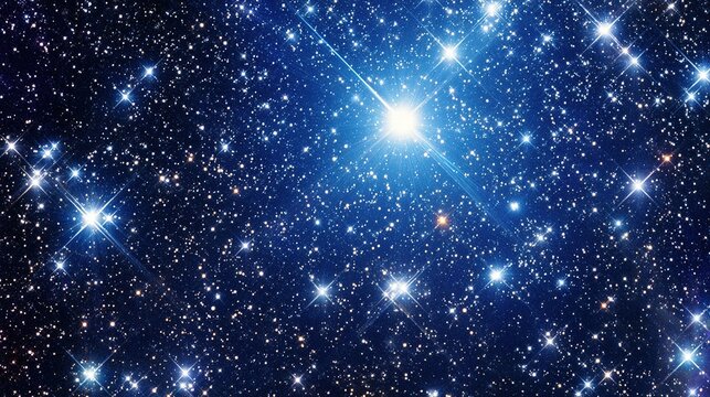 A single bright point of light against deep black space, surrounded by complex gravitational lensing effects.