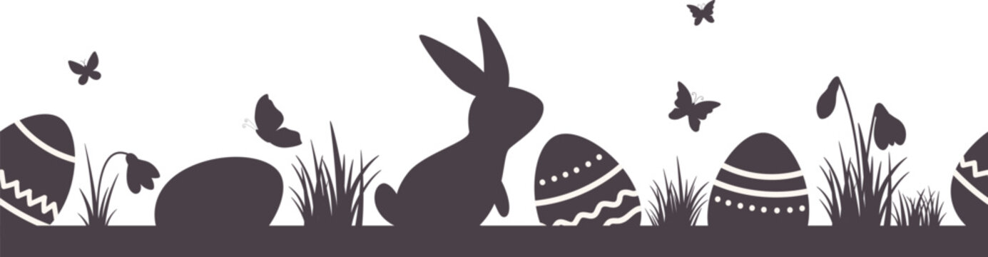 easter seamless pattern