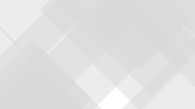 Light grey corporate abstract background of looping animated gradient geometric shapes. Suitable for presentation background.