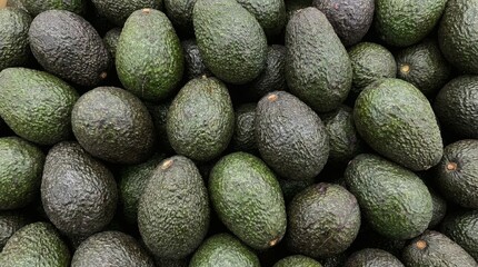 Avocado Abundance A Textured Pile of Green Goodness.