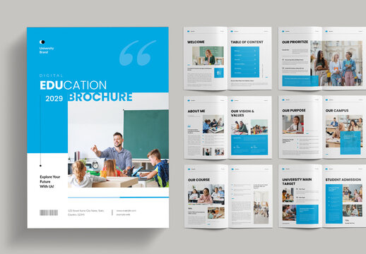 Education Brochure Template