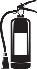 fire extinguisher icon isolated on white background, vector Illustration 2