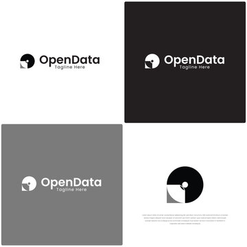 Open Data Logo design