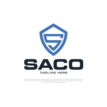 Letter S logo. Business finance technology logotype.