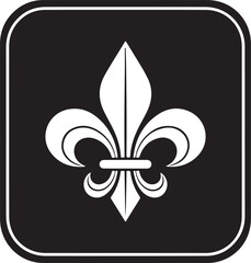 fleur de lis - ornament icon vector © MstHazara