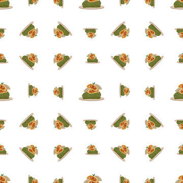 Kue Bugis cake traditional Indonesian food pattern 