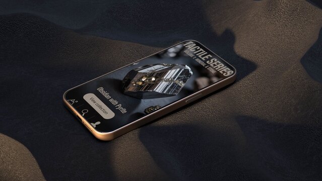 Cinematic 3D Smartphone Screen Mockup Presentation