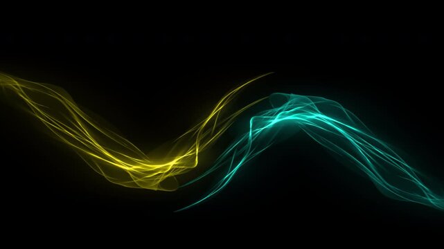 Flow particle explosion Abstract blast effect animation with alpha channel transparent background