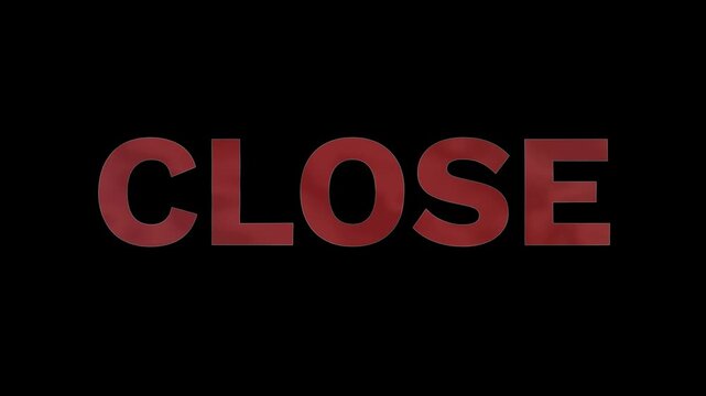 CLOSE A Cinematic Title Card with a Dramatic Font