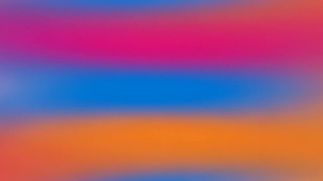 Vibrant Gradient Background Animation - Pink, Blue, Orange