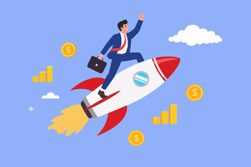 Fototapeta premium Business Growth and Success