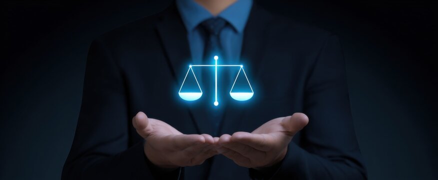 ethical ai oversight model for accountable ai balancing digital intelligence and fairness symbols