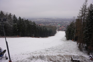 Telegraf Kielce zimą © Przemysaw