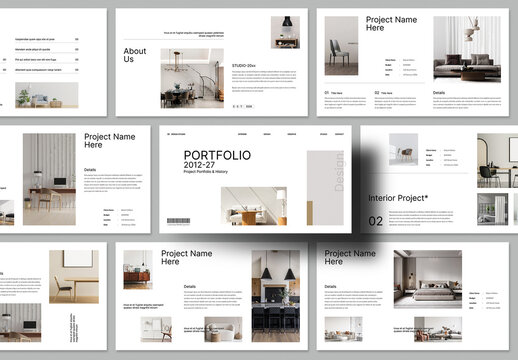 Interior Design Portfolio Presentation
