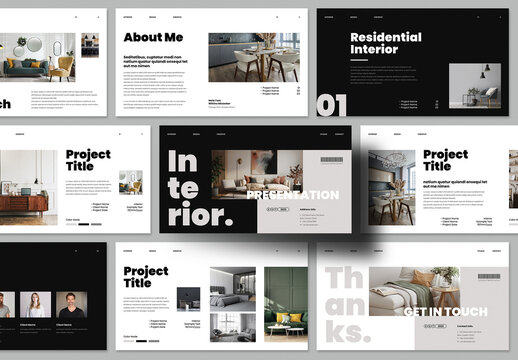Interior Design Portfolio Presentation