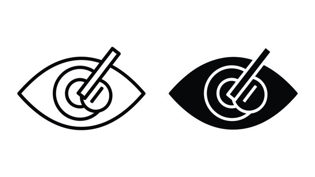 Eye Vision Test Symbol Medical Examination