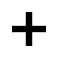 Obraz premium Golden white cross religious symbol shining on black background representing Christian faith and spirituality