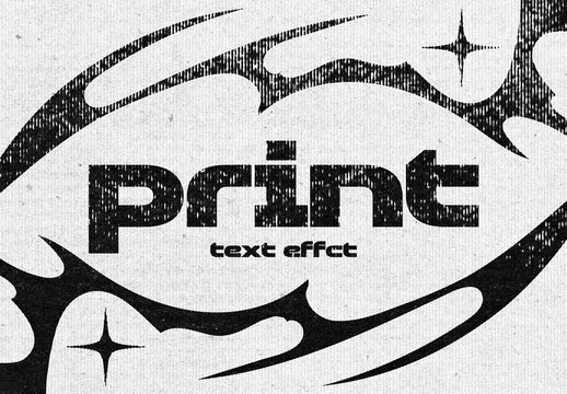 Lines Fade Text Effect Mockup